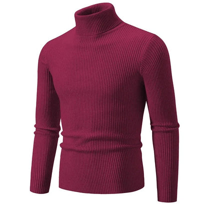 Variant image for Damen-Strickpullover, gestreifter Rollkragen, Acrylmischung-31