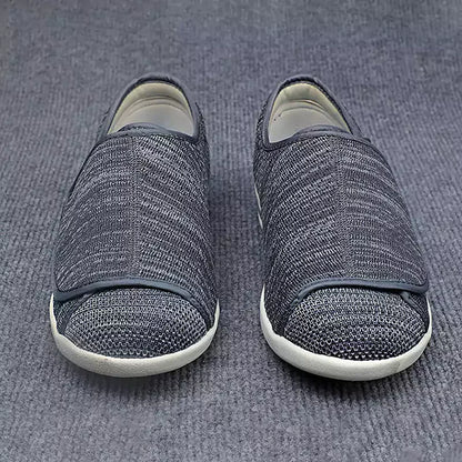 Herren-orthopädische Schuhe, Damen mit Klettverschlüssen, orthopädische Stütze und Komfort, Synthetik und Textil-4