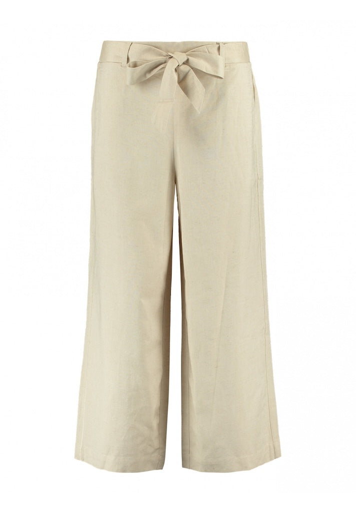 Damen-Culotte-Hose, leichtes Polyester, schick, luftiger Stil-1