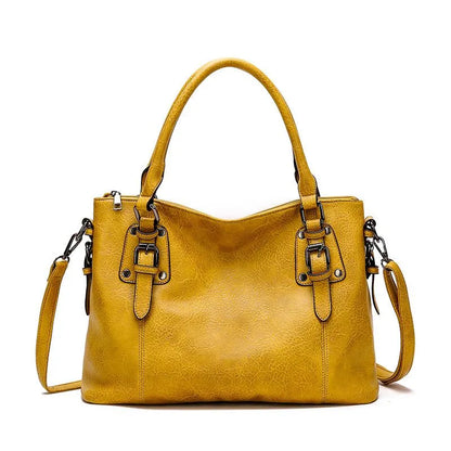 Damen-Ledertasche, elegantes Design, nachhaltig, echtes Leder 10