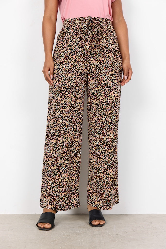 Damen-Culotte-Hose, lässiges Ecovero, Viskose-2