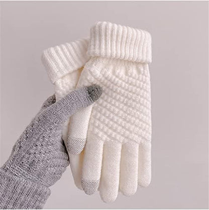 Variant image for Damen Winterhandschuhe Strick Acrylmischung-7