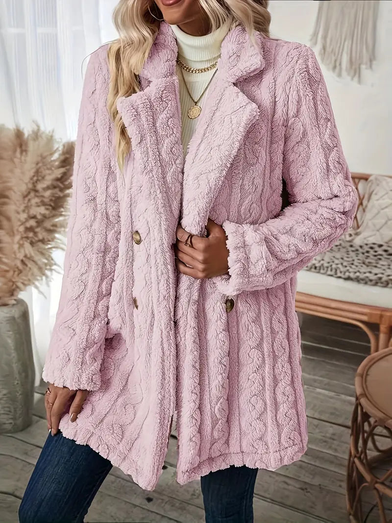 Damenjacke Winter Dicker Polyester Modernes Design-5