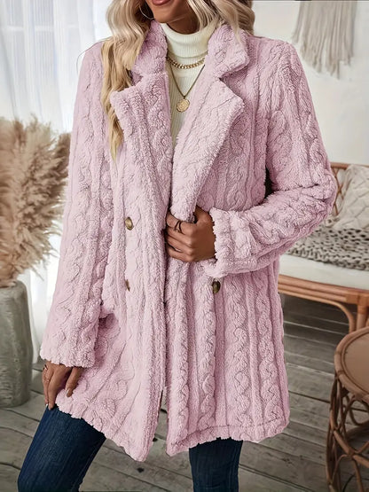 Damenjacke Winter Dicker Polyester Modernes Design-5