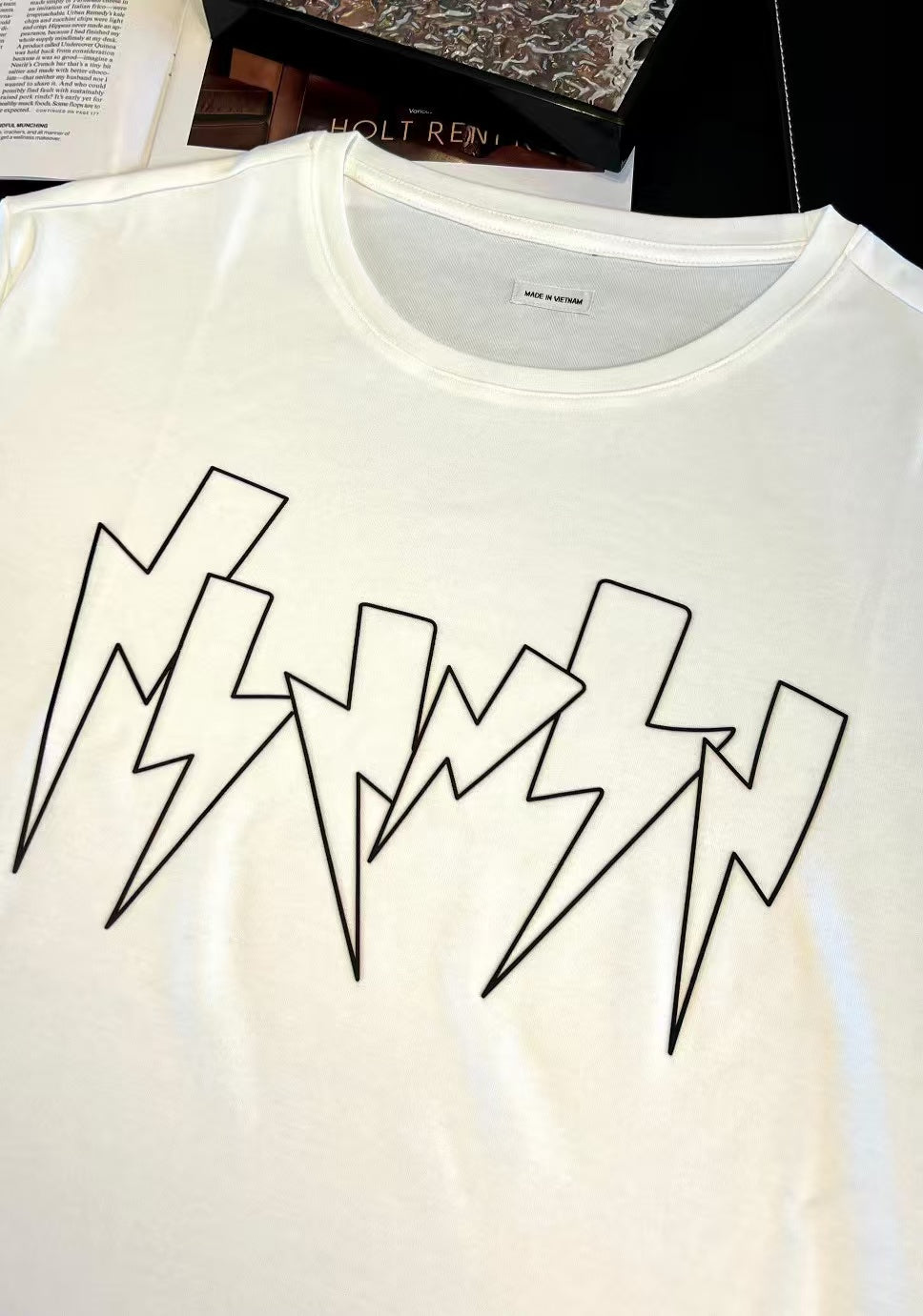 Herren-Langarm-T-Shirt, Rundhals-aus Qualitätsbaumwolle-2