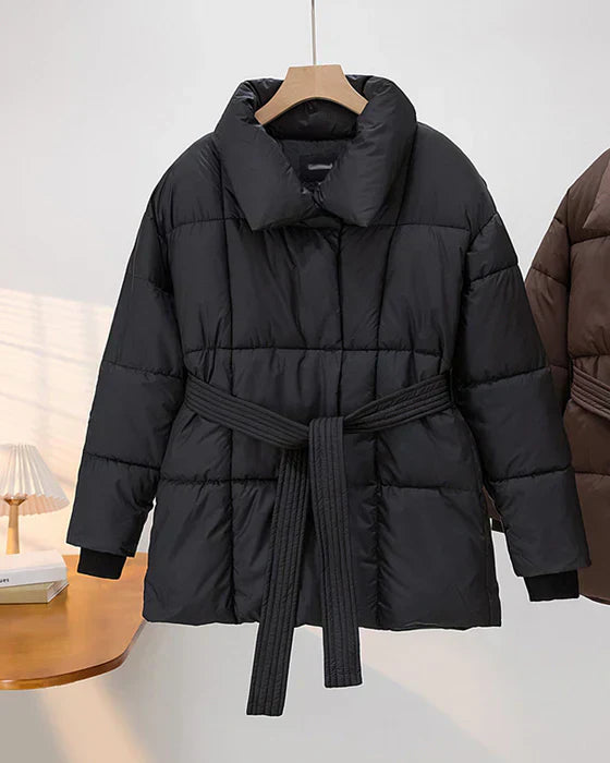 Variant image for Damen-casual-Jacke, leichte Füllung, mit Revers-1