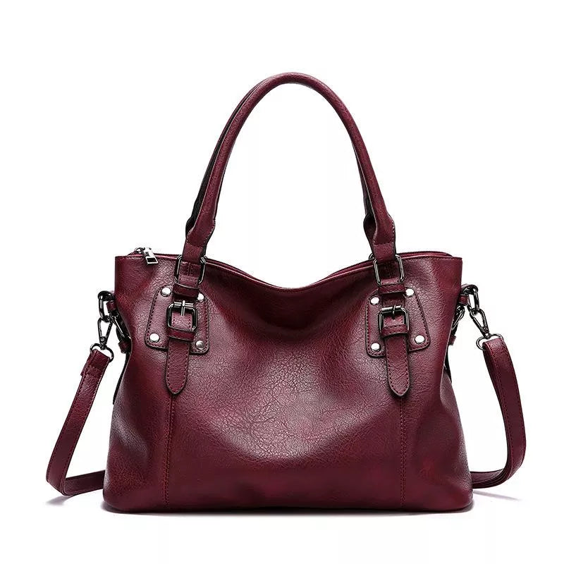 Damen-Ledertasche, elegantes Design, nachhaltig, echtes Leder 9