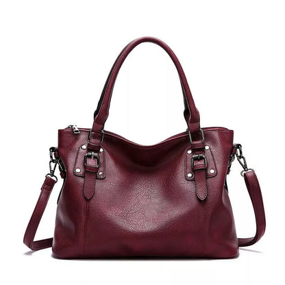 Damen-Ledertasche, elegantes Design, nachhaltig, echtes Leder 9