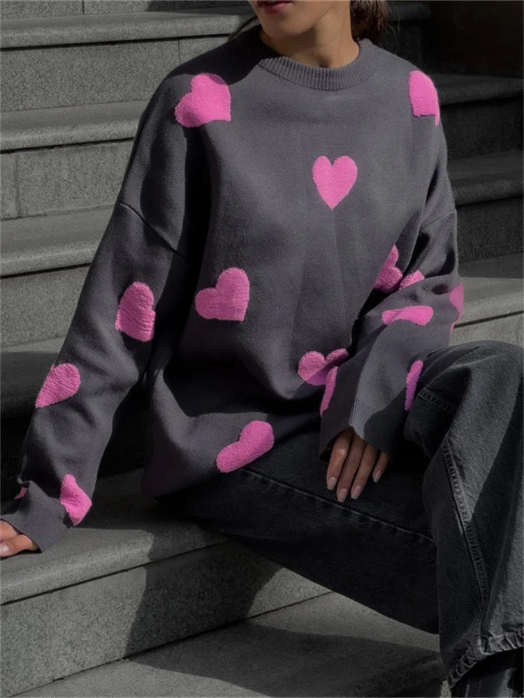 Damen-Strickpullover, lässig, Acryl-4