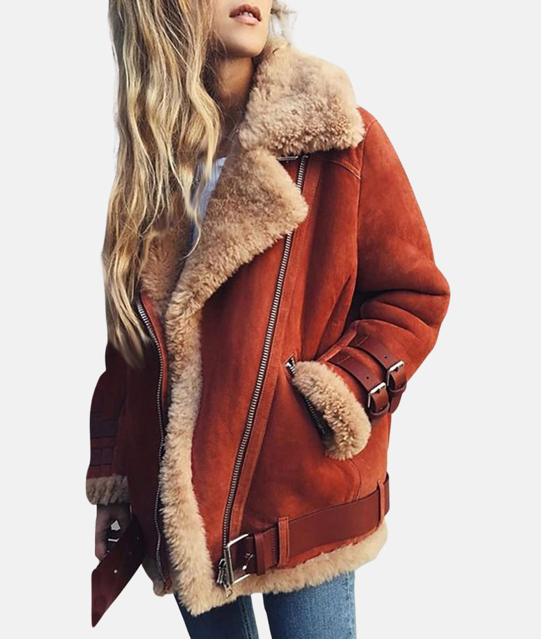 Damenjacke Zeitloses Design Kragen Hochwertiger Stoff-2