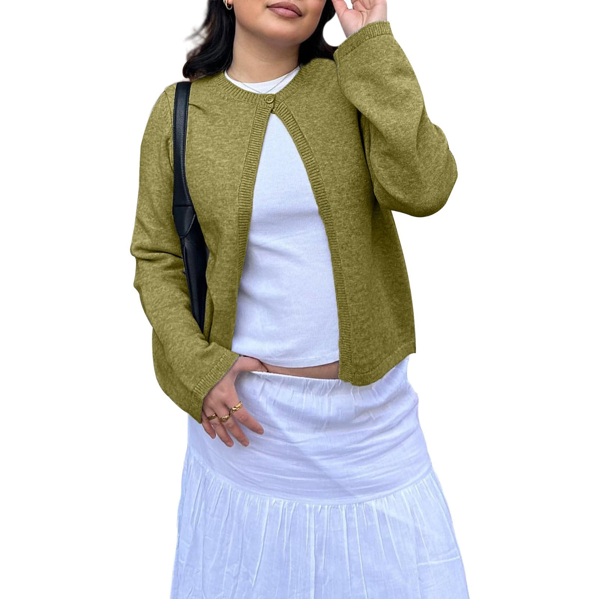 Variant image for Damen-Strickpullover, Slim Fit, weicher Materialmix-21