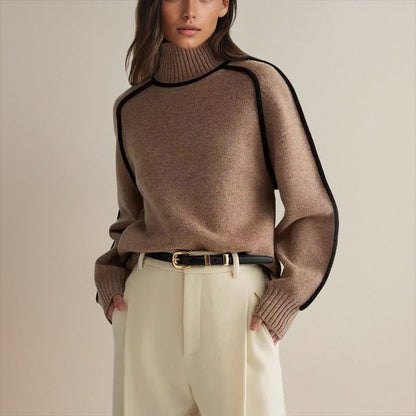 Damenpullover im klassischen Design, 100% Polyester-2