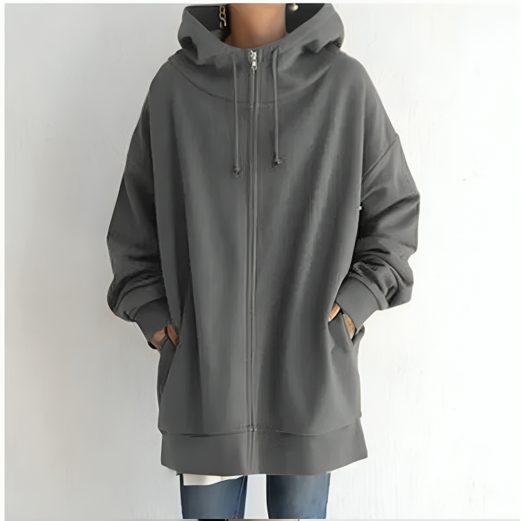 Variant image for Damen Oversized Jacke mit Kapuze Polyester-6