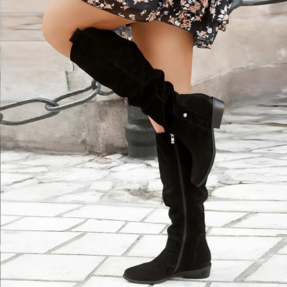 Variant image for Damen-Stiefel, aus Leder mit elegantem Design für Damen-4