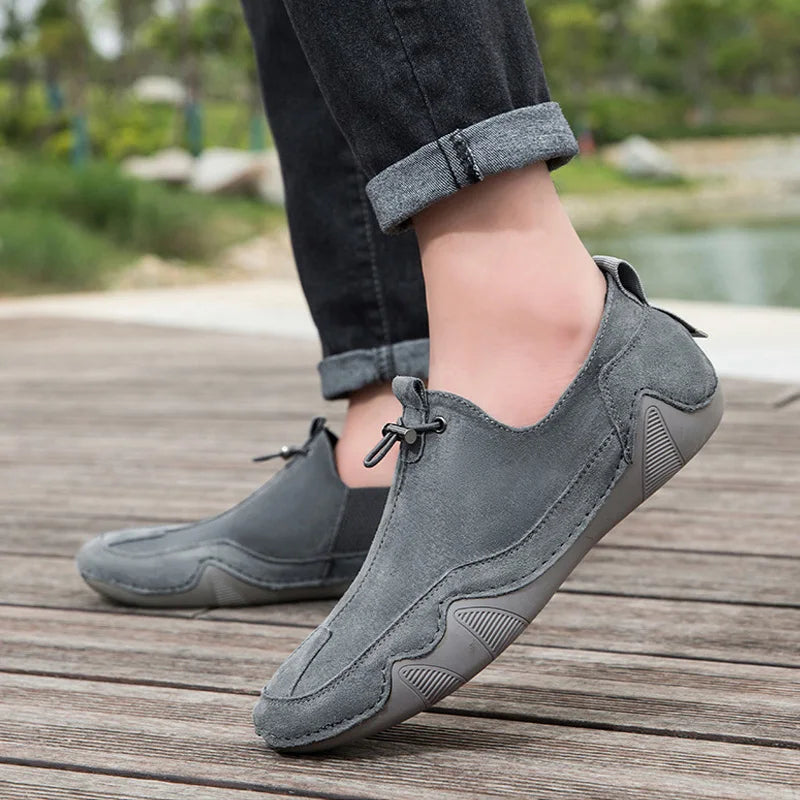 Herrenwalkingschuhe, komfortables Design, Synthetikmaterial 5