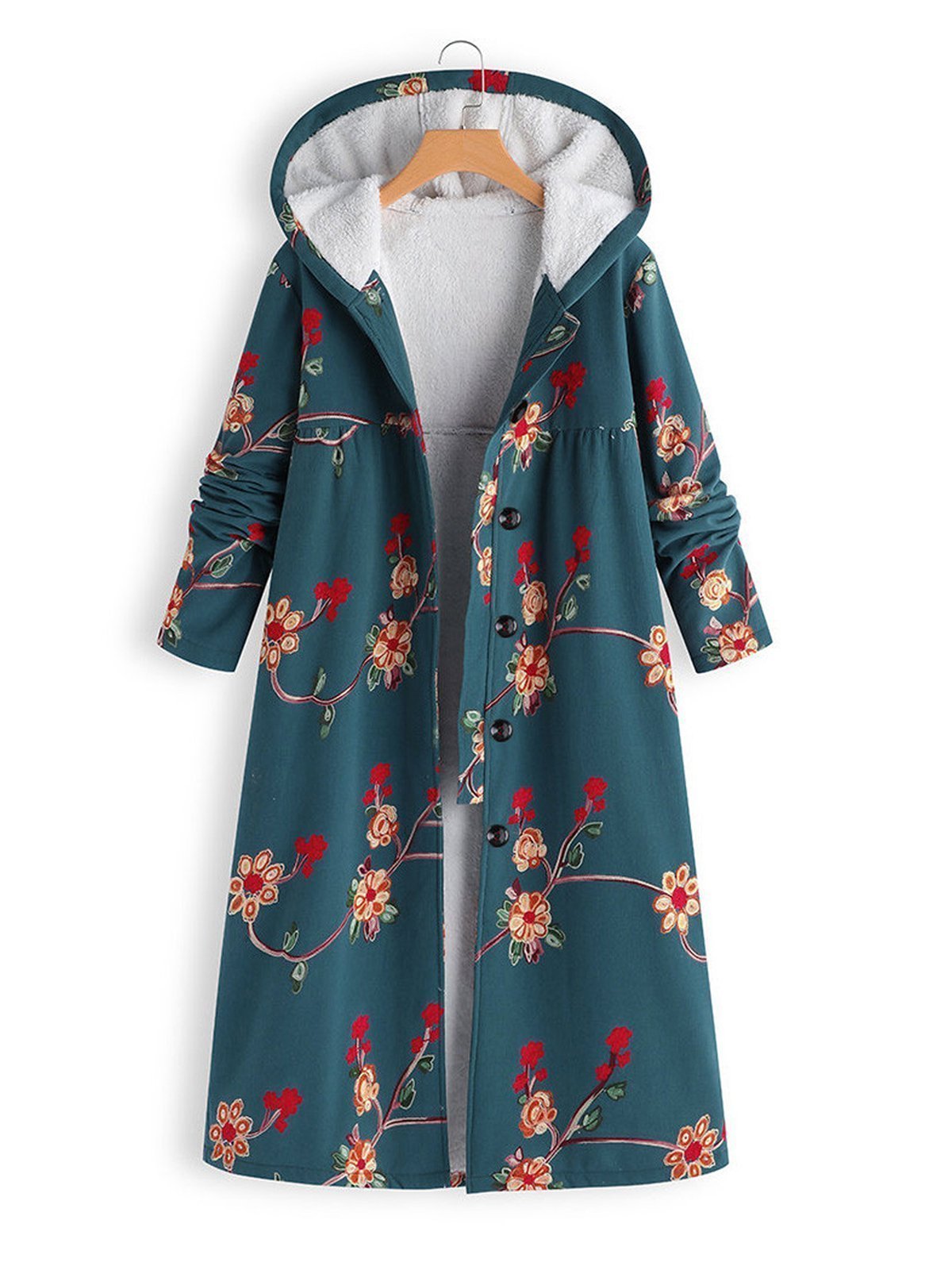 Damen-Mantel, elegantes Polyester, für einen puristischen Look-5