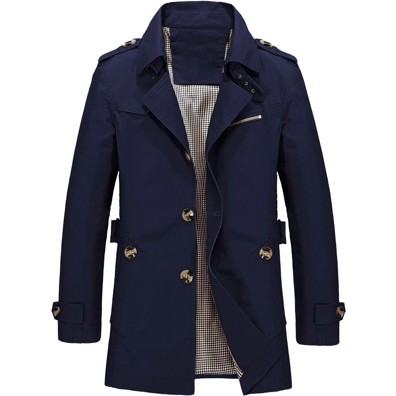 Damen Windbreaker Elegant Hochwertiges Material-4