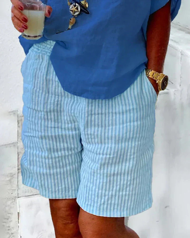 Damen-Poloshirt, kurzärmelig, trendige Baumwolle-2