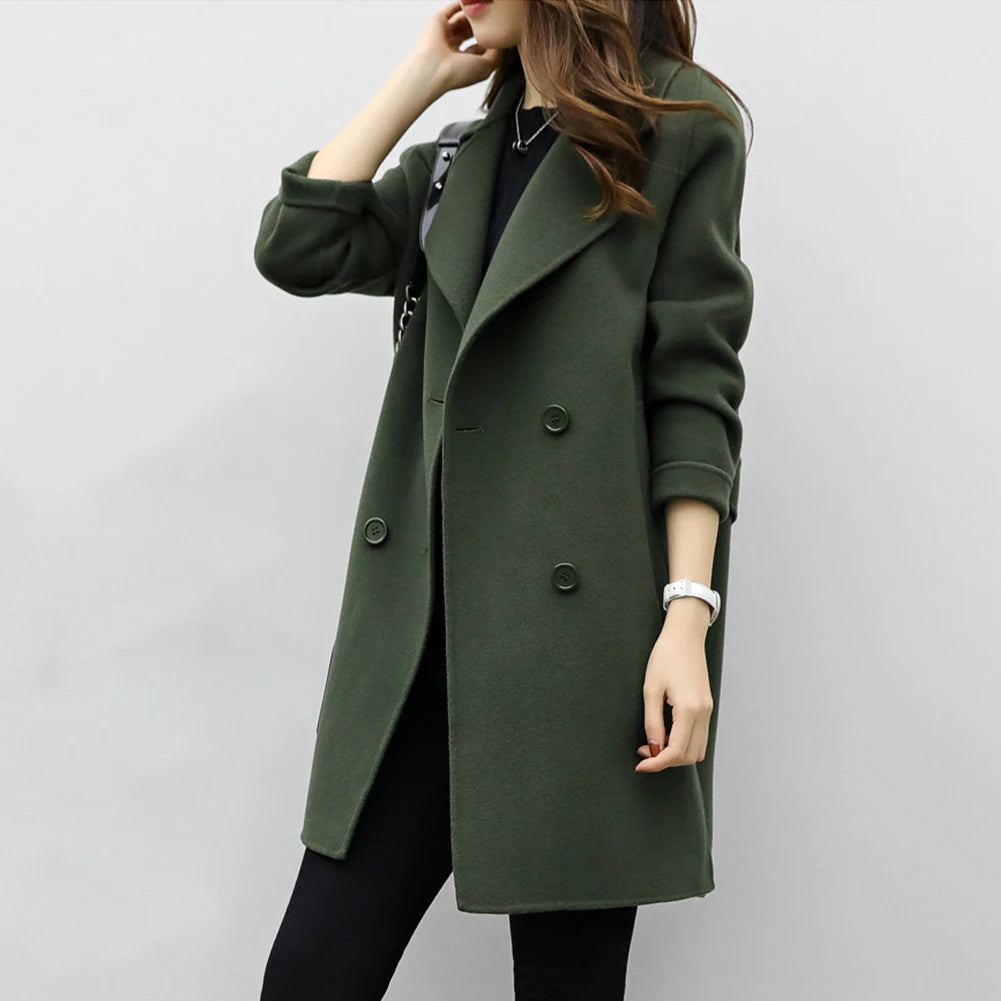 Damen-Jacke, langärmelig, modern, hochwertiger Stoff-3