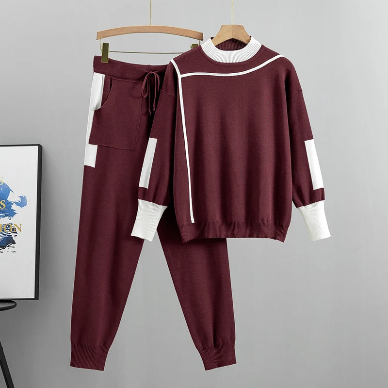 Variant image for Damen-Strickpullover, langärmelig, Polyester, elegantes Design-15