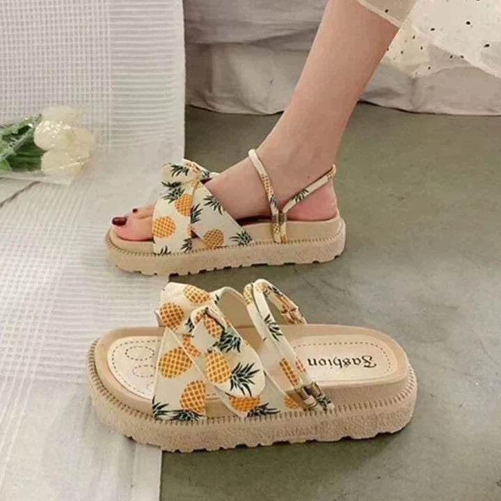 Damen-Sandalen, elegantes Design, synthetisches Leder, weiche Innensohle 9