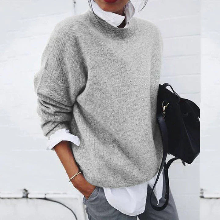 Damenpullover Modern Kaschmir Weich und Warm-4