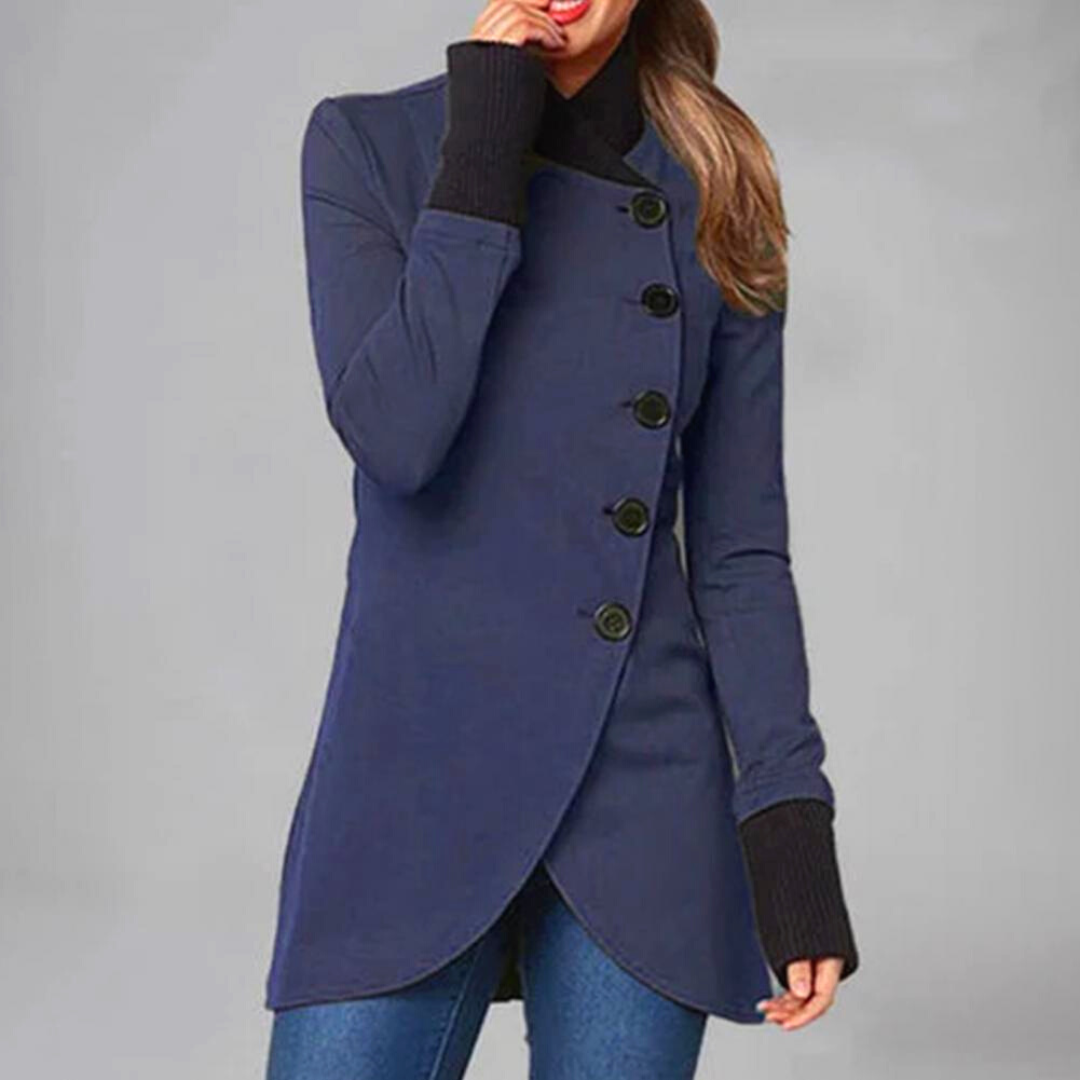 Variant image for Damen-Lange Winterjacke, Schützender Baumwoll-Polyester-8