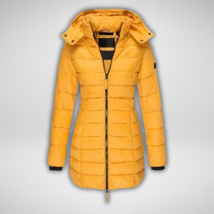 Variant image for Langer Wintermantel Damen Wasser- und Windabweisend Klassisches Design-37