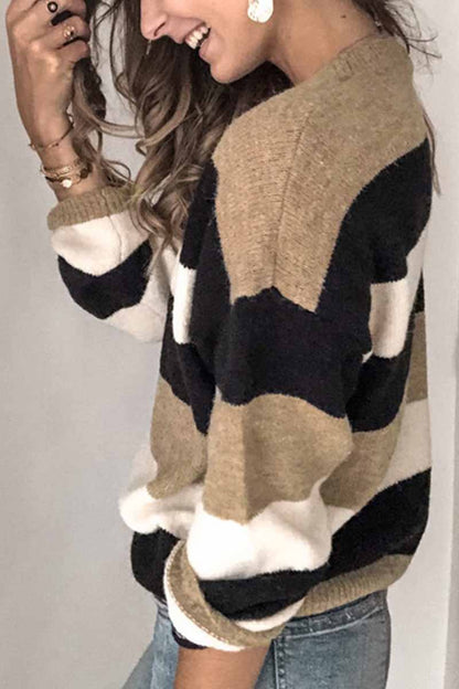 Damen Winterpullover Elegant Weicher Stoffmischung-2