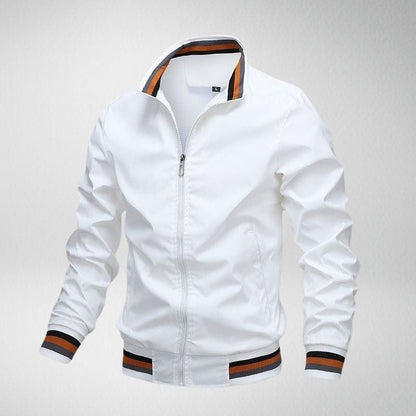 Damen-Bomberjacke, sportlicher Stil, hochwertiger Stoff-6