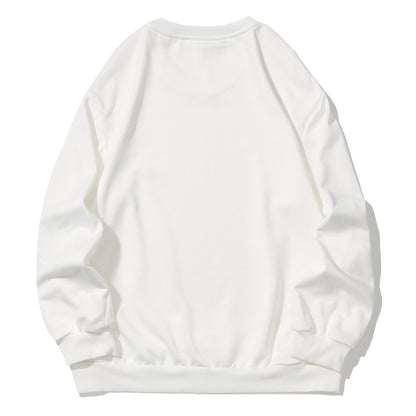 Damen-Langarm-Pullover, Festliches, Weihnachtshirsch-Druck, Polyester-3