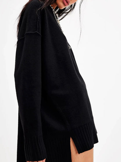 Damen-Strickkleid, mit eleganter Oberkante und Anmutiger Silhouette-5