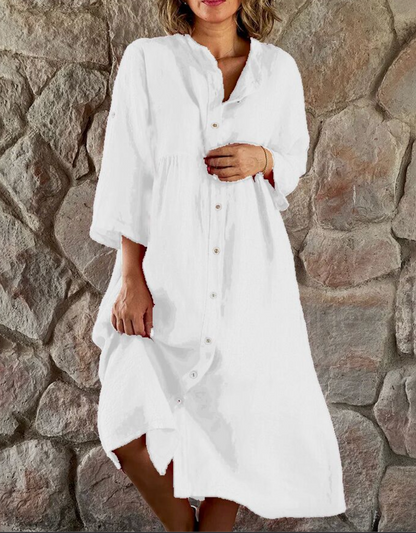 Damen-Freizeitkleid, einzigartiges Design, nachhaltiges Material 6