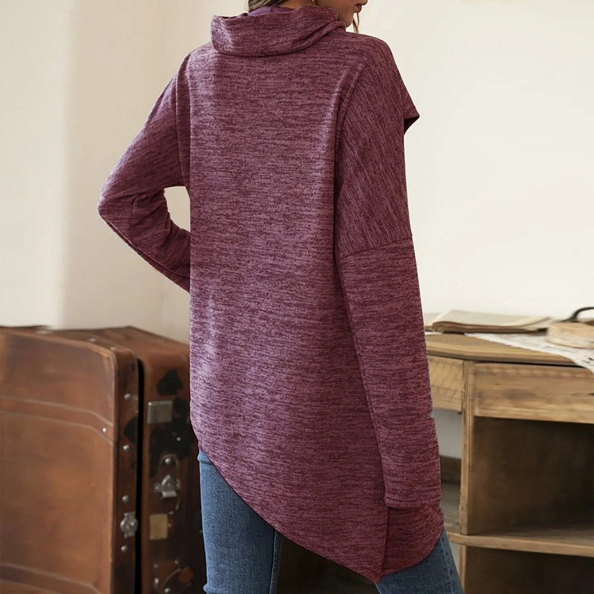 Herren-Pullover, kuschelig, Strickacryl für, Rundhalsausschnitt 6