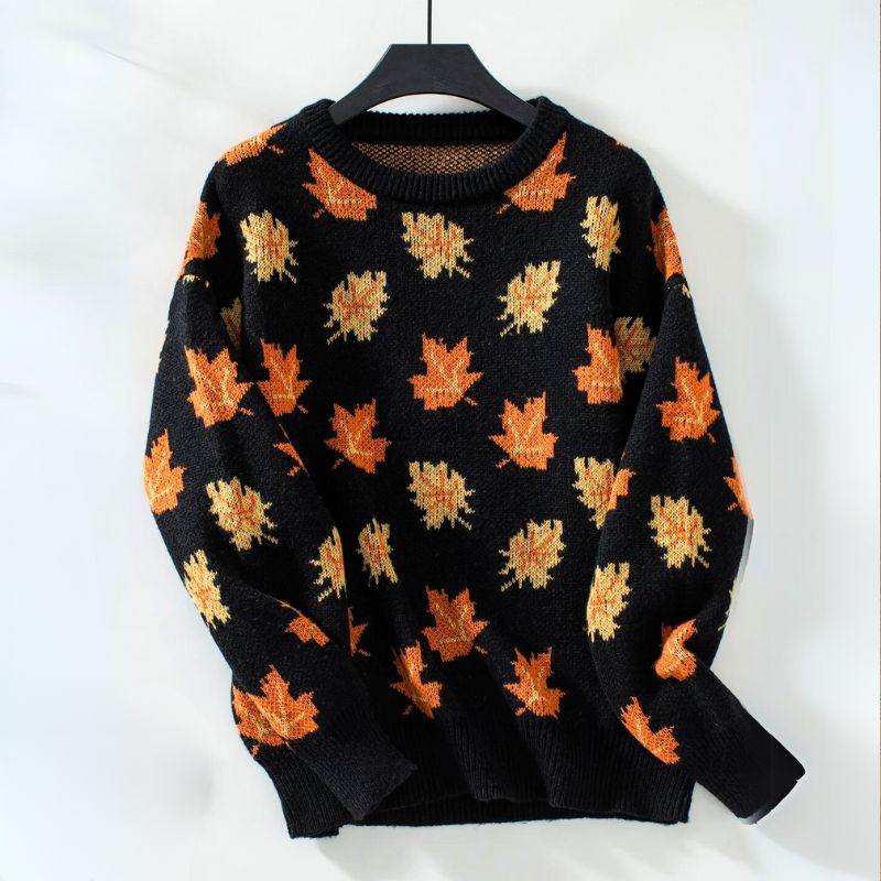Variant image for Damen-Pullover, leicht gestrickt, Herbstdesign-6