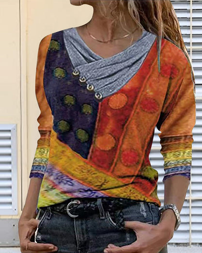 Variant image for Damen-Top, schlichtes Design-19