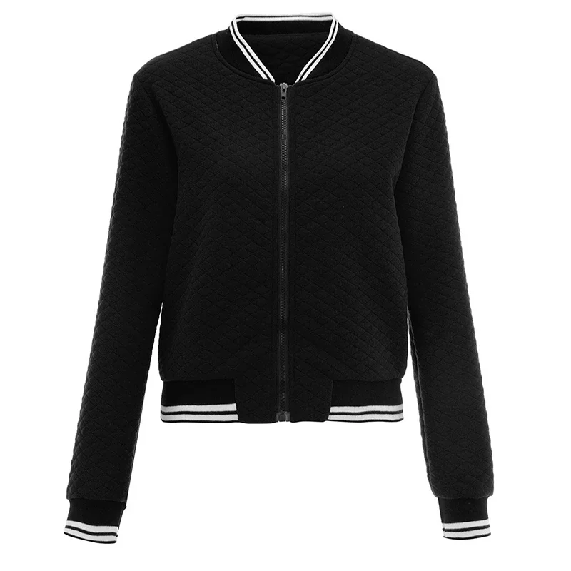 Gesteppte Herrenjacke mit Reißverschluss – Moderne Bomberjacke aus Polyester für den Herbst 4