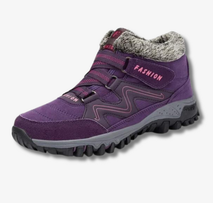 Gefütterte Damen-Winterstiefel, mit Fleecefutter, elegantes Design, für kalte Wintertage-6