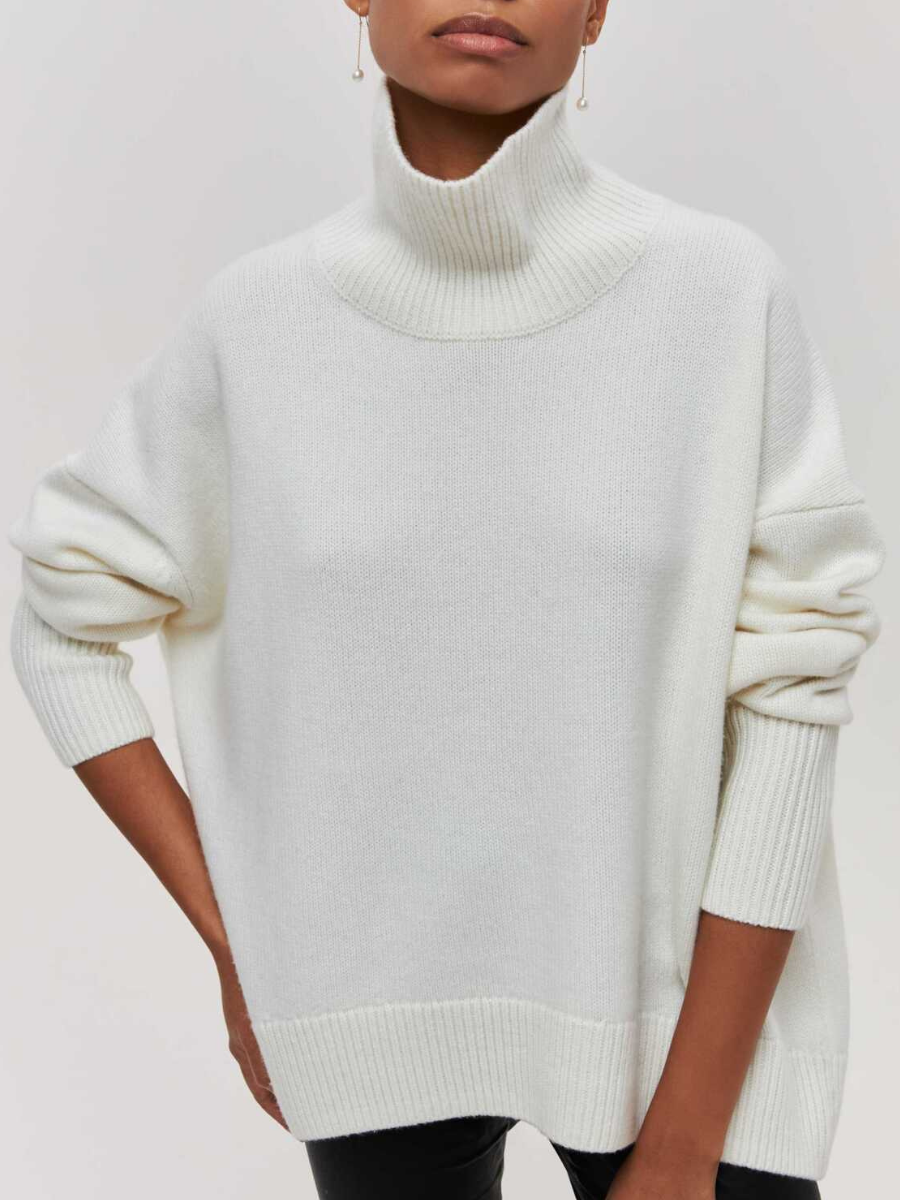 Eleganter Damenpullover aus hochwertiger Baumwolle – normale Passform, perfekt für Alltag und festliche Anlässe, erhältlich in S-XL 2