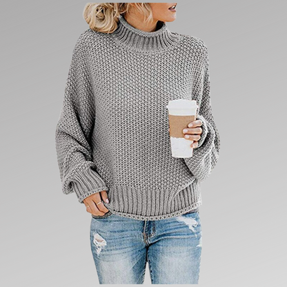Variant image for Damen-Strickpullover, trendige Baumwolle, moderne Passform-29