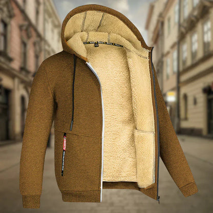 Variantenbild für Herren-Hoodie aus Fleece, modern, lockere Passform, 100% Polyester-25