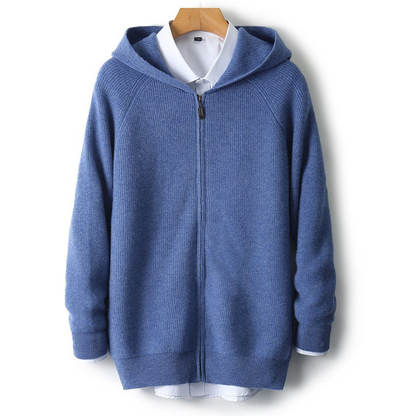Herren-Winterjacke, mit Kapuze, bequeme Passform, aus robustem Material, Material-3