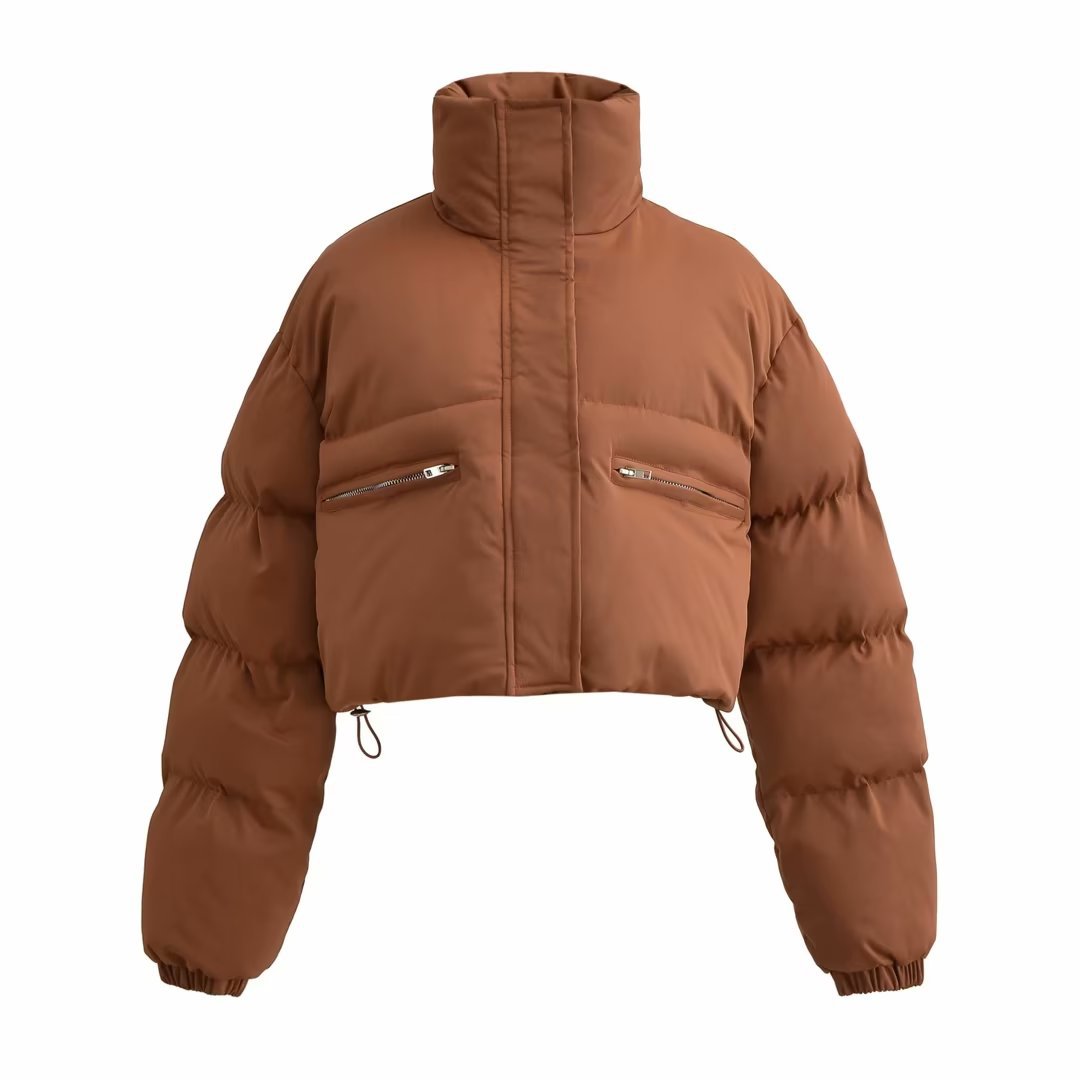 Lange Damen-Winterjacke in Oversize-Passform – Trendige Polyesterjacke für kalte Tage 10