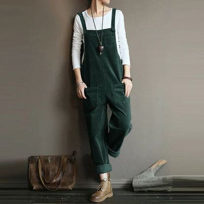 Variant image for Damen-Jumpsuit Lässiger Stil Lange Hose Hochwertiger Stoff-17