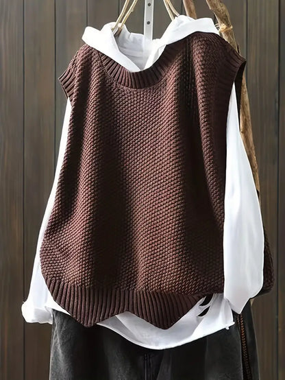 Variant image for Damen Ärmellose Weste Elegante Polyester-Mischung-1
