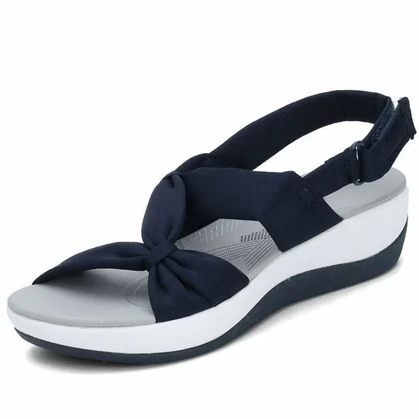 Damen-Sandalen, weich gepolsterte Innensohle, Synthetikleder 3