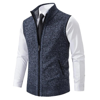 Damen-Fleeceweste, elegant, weich, Polyester-1
