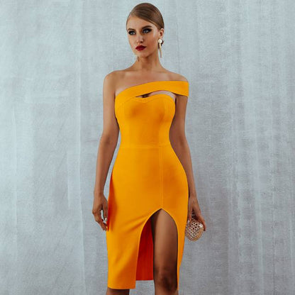 Variant image for Mädchen-Midikleid, schulterfrei, Spandex, Polyester-10