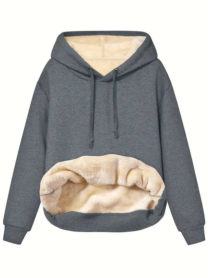 Herren-Hoodie, verstellbare Kapuze, Kängurutasche, 100 % Baumwolle-3