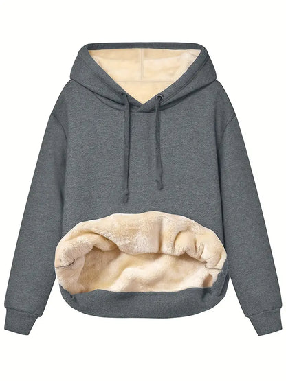 Herren-Hoodie, verstellbare Kapuze, Kängurutasche, 100 % Baumwolle-3